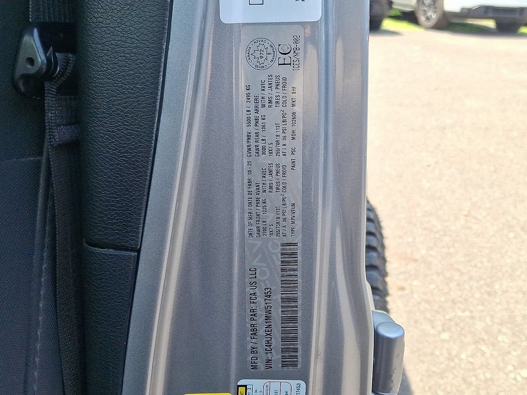 2021 Jeep Wrangler Unlimited Sahara