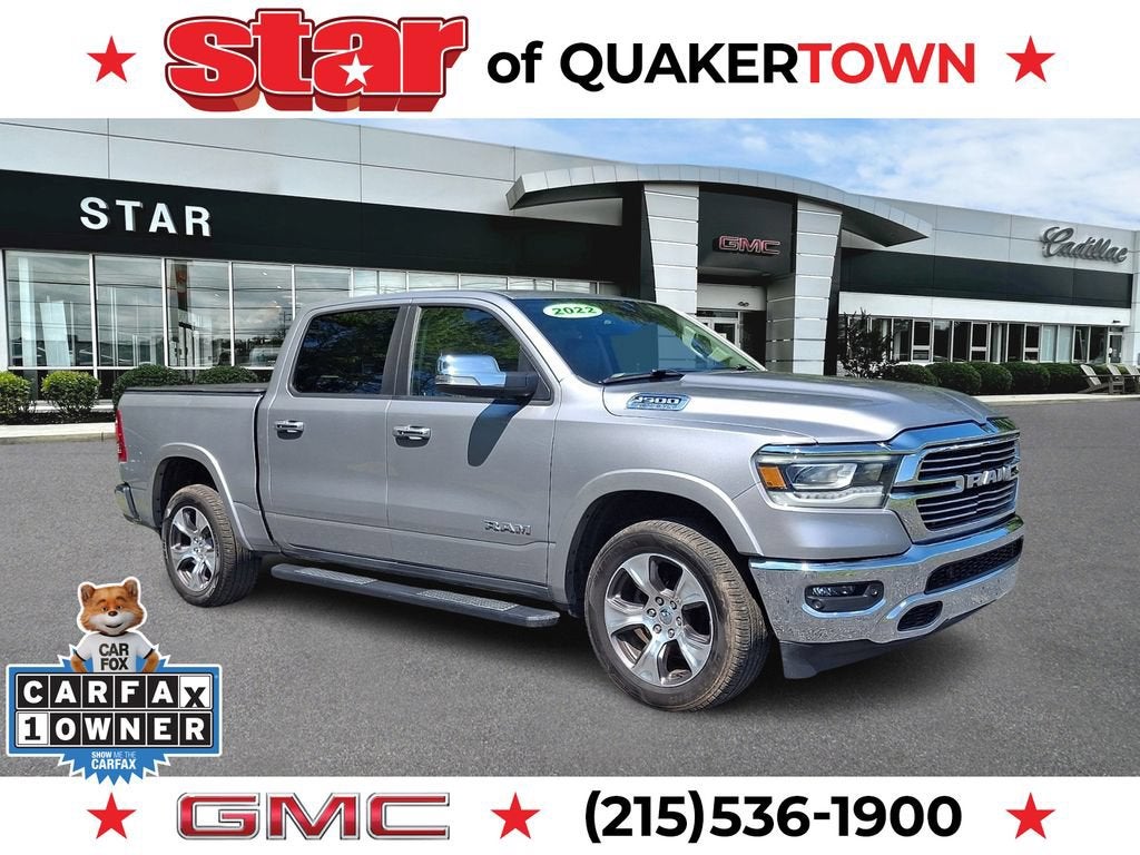 2022 RAM 1500 Laramie Crew Cab 4x4 5'7" Box