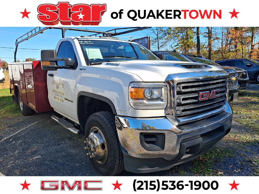 2018 GMC Sierra 3500 HD Chassis Cab JET BLACK/DARK ASH
