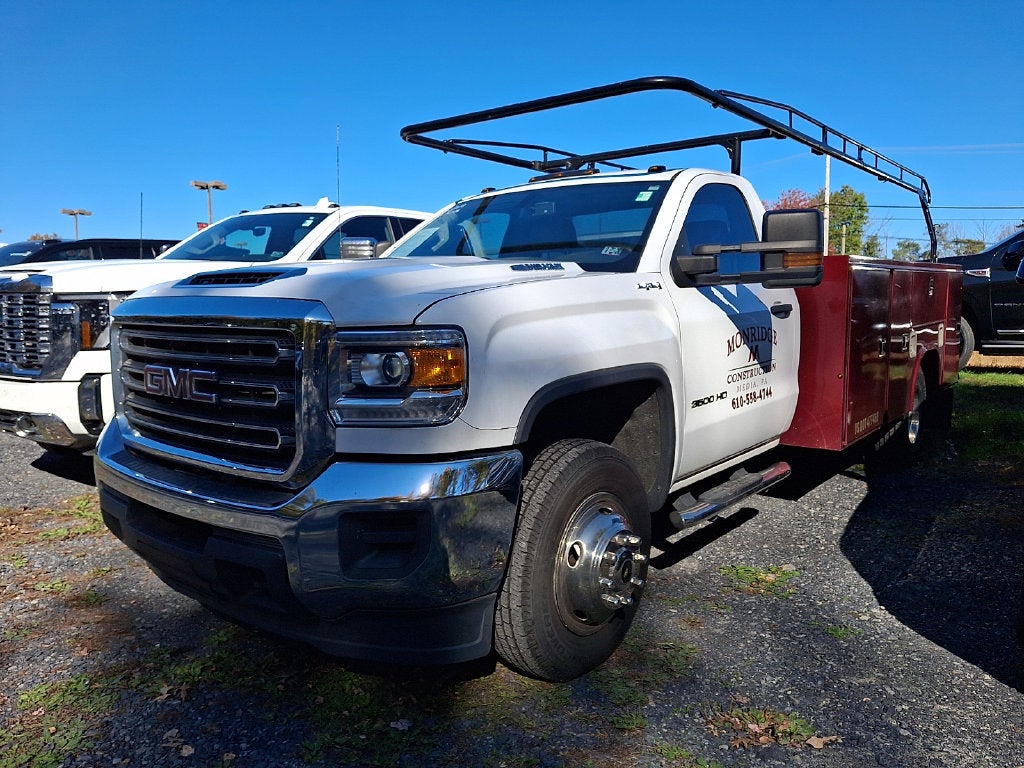 2018 GMC Sierra 3500 HD Chassis Cab JET BLACK/DARK ASH