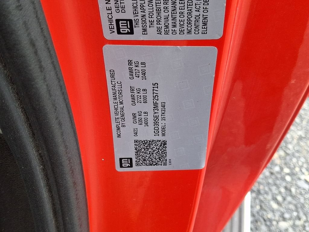 2021 GMC Sierra 3500 HD Chassis Cab JET BLACK