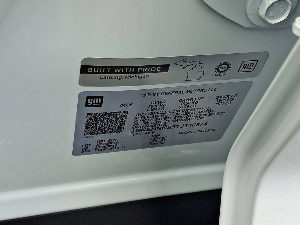 2026 GMC Acadia Elevation
