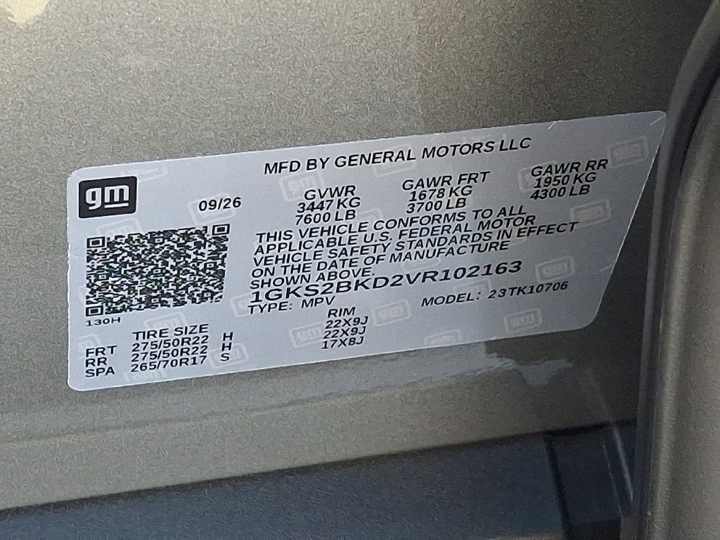 2027 GMC Yukon Elevation