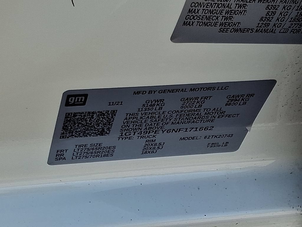 2022 GMC Sierra 2500 HD AT4