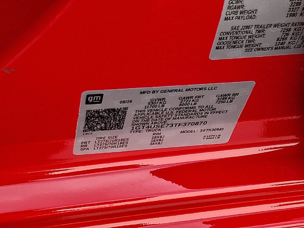 2026 GMC Sierra 3500 HD Pro