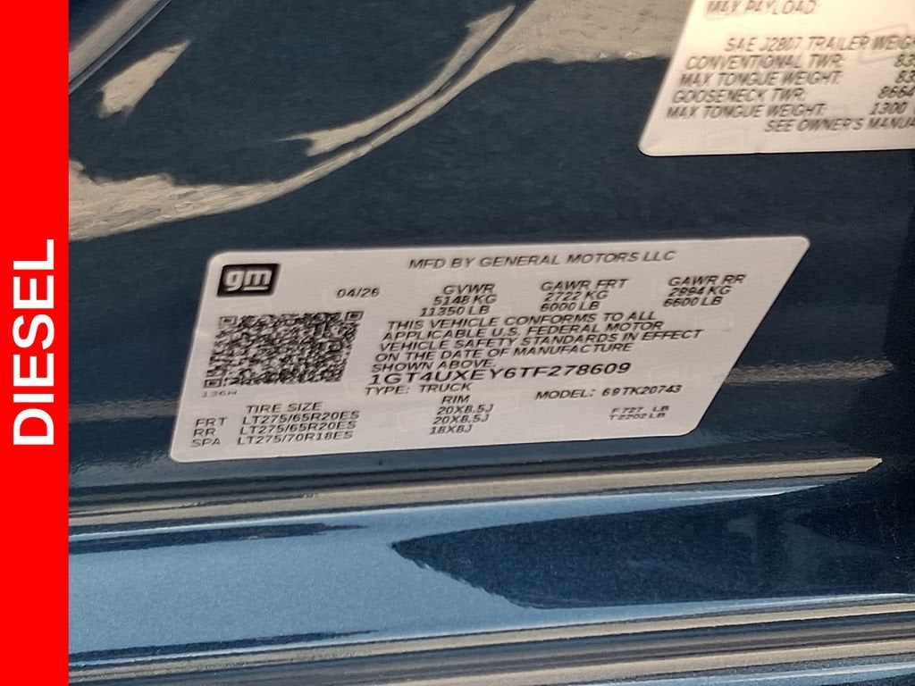 2026 GMC Sierra 2500 HD Denali Ultimate