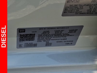 2026 GMC Sierra 3500 HD Denali Ultimate DRW
