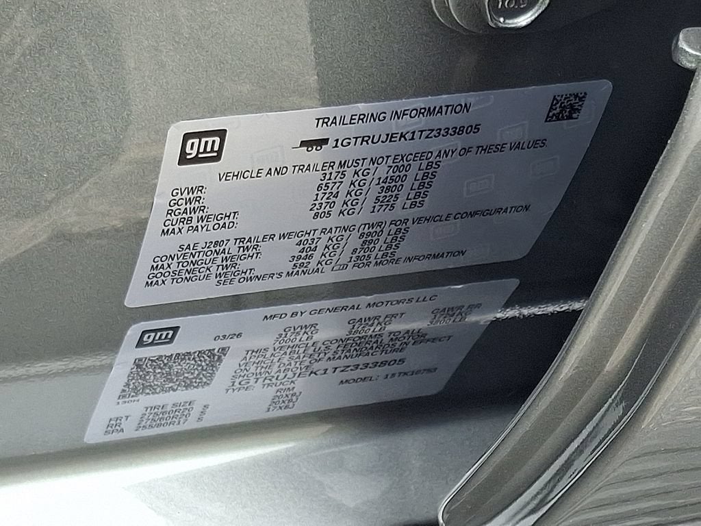 2026 GMC Sierra 1500 Elevation