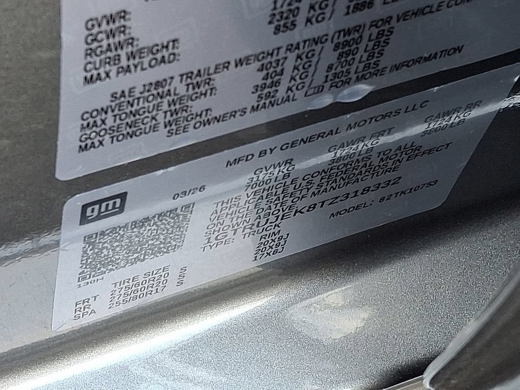 2026 GMC Sierra 1500 Elevation