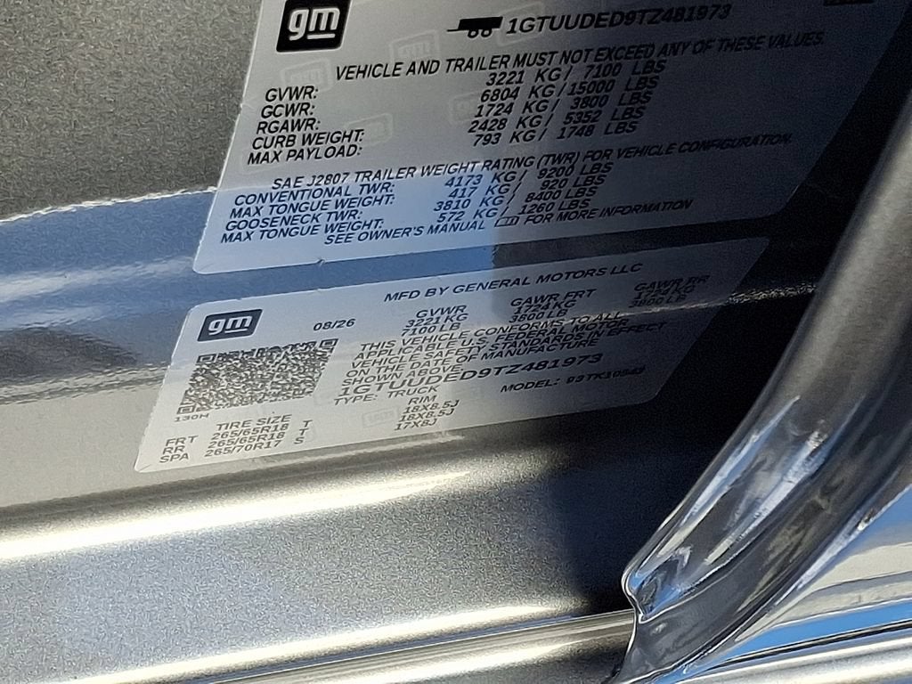 2026 GMC Sierra 1500 SLT