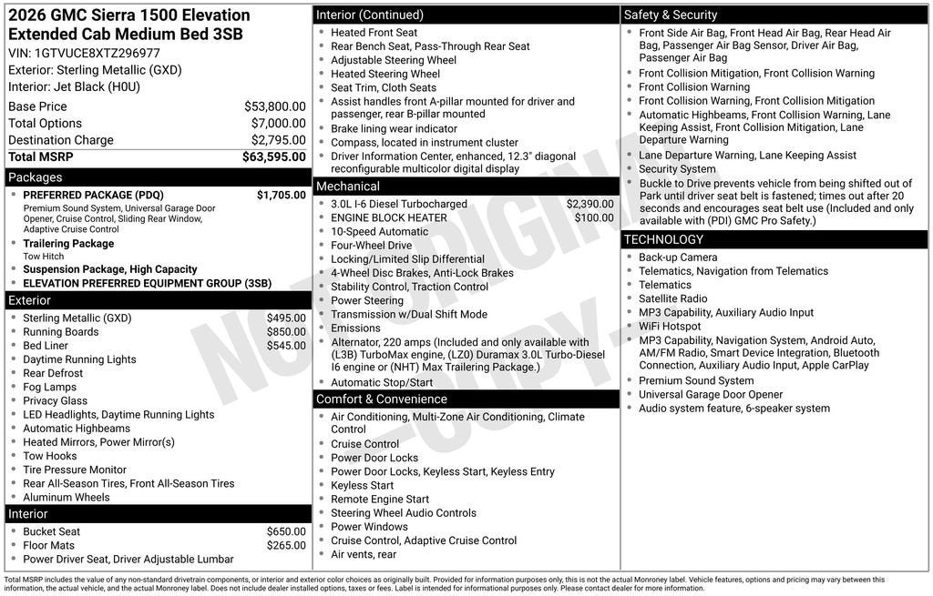 2026 GMC Sierra 1500 Elevation - Photo 38