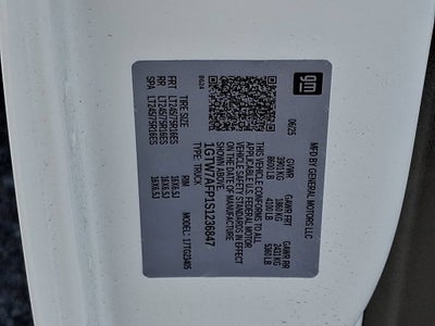 2025 GMC Savana Cargo Work Van