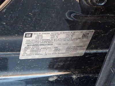 2017 Chevrolet Silverado 1500 LT