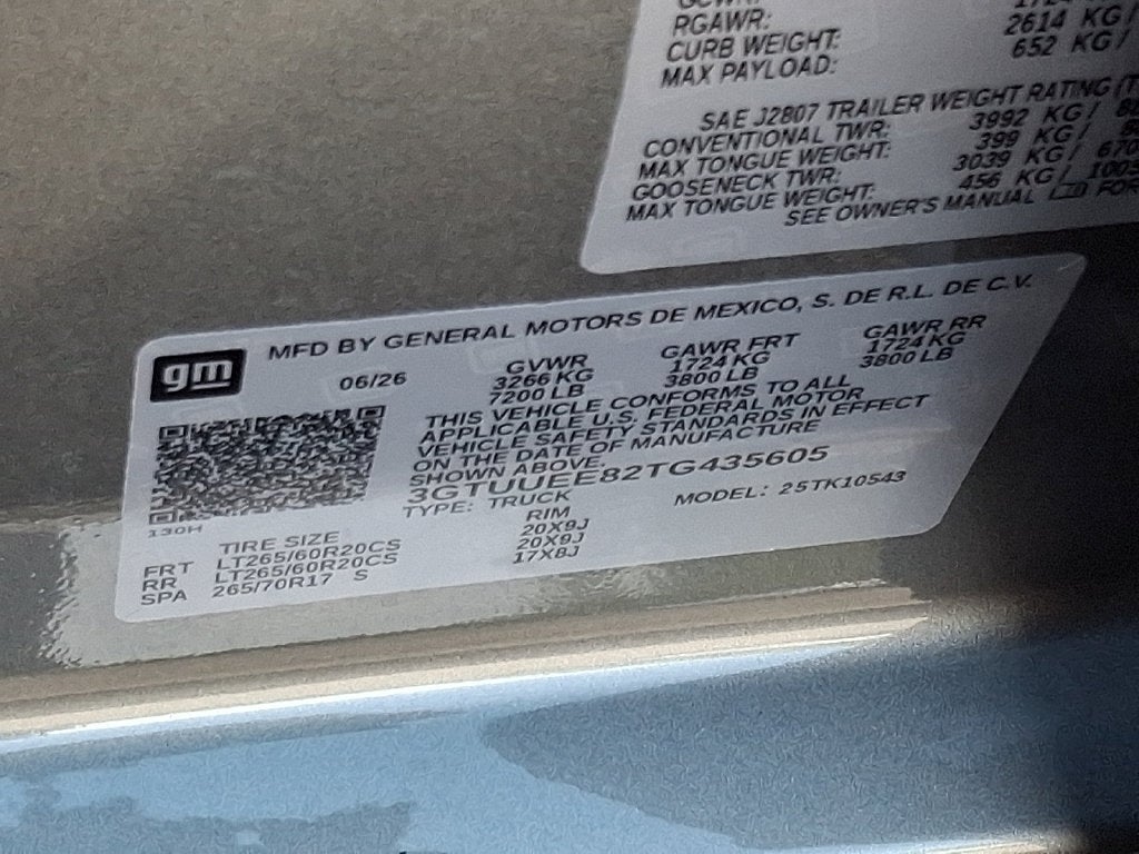 2026 GMC Sierra 1500 AT4