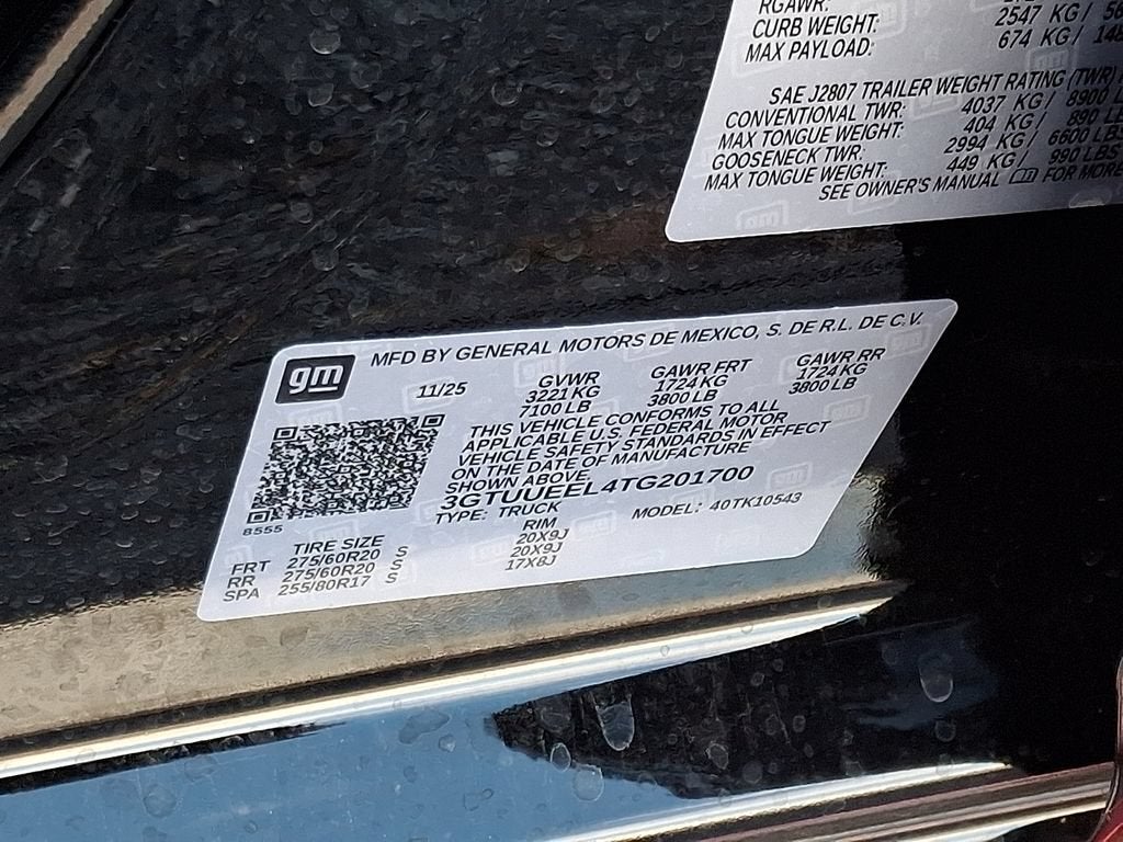 2026 GMC Sierra 1500 AT4