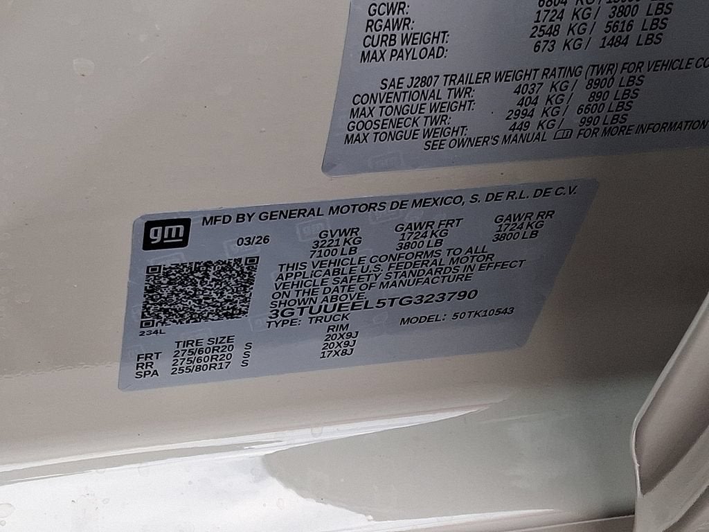 2026 GMC Sierra 1500 AT4