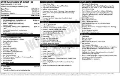2023 Buick Encore GX Select