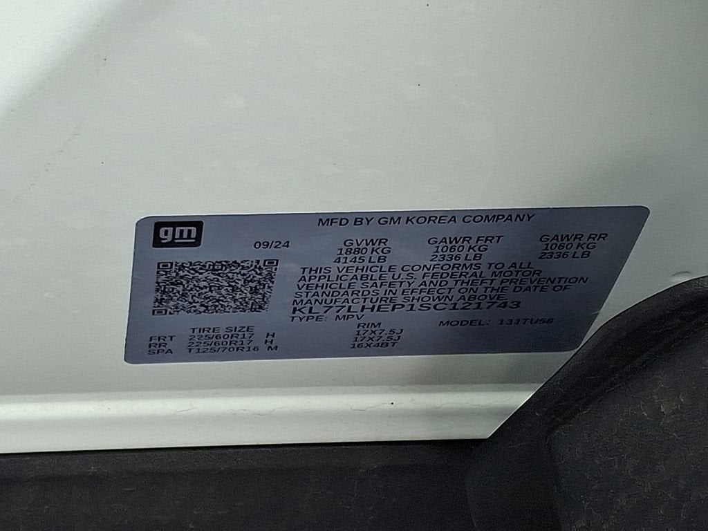 2025 Chevrolet Trax LT