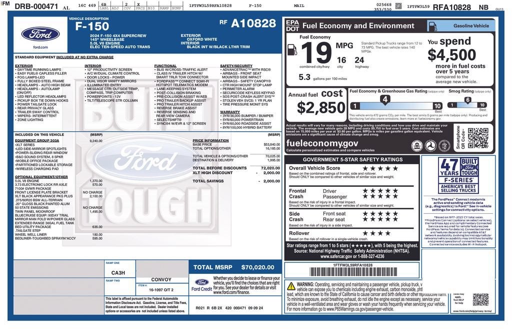 2024 Ford F-150 XLT