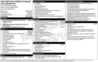 2024 GMC Sierra 2500 HD Pro