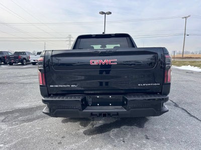 2026 GMC Sierra EV Elevation Standard Range