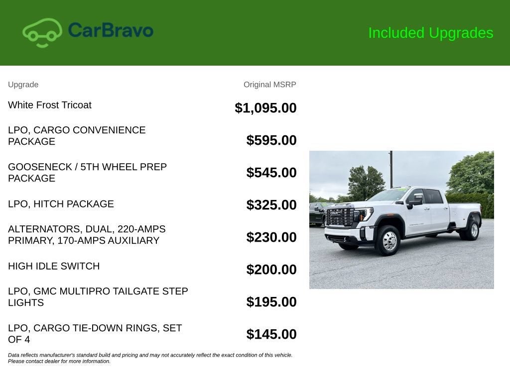 2024 GMC Sierra 3500 HD Denali Ultimate DRW