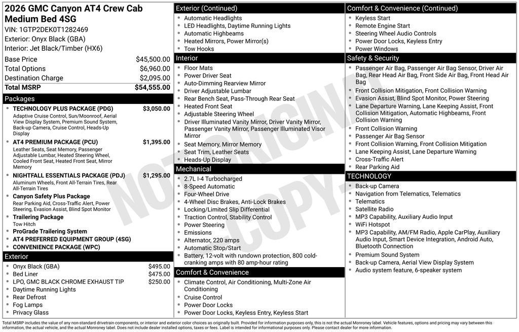 2026 GMC Canyon AT4