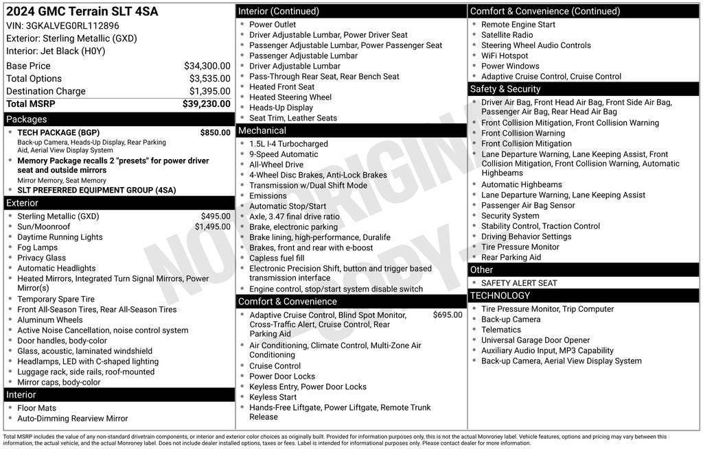 2024 GMC Terrain SLT